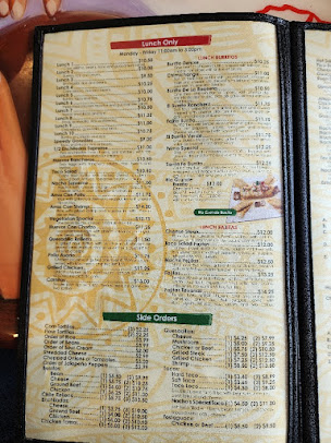 Menu Rio Grande Mexican Restaurant - 3