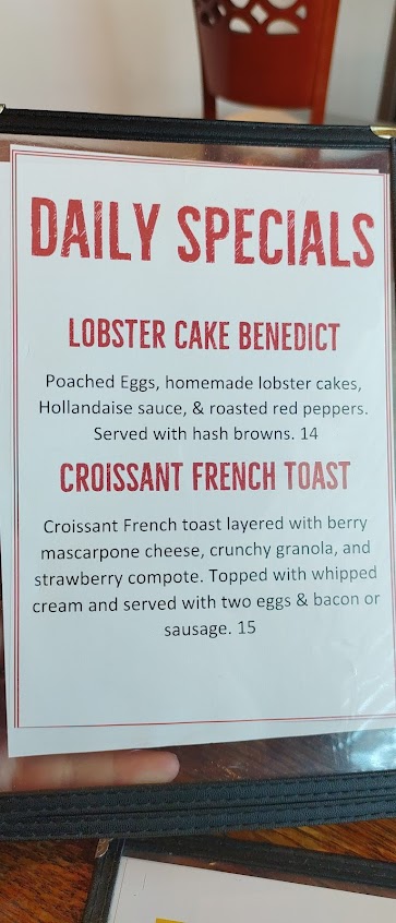 Menu Rise N Dine Breakfast Lunch Restaurant - 6