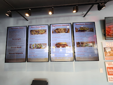 Menu Rise Southern Biscuits & Righteous Chicken - Raleigh Village District - 0