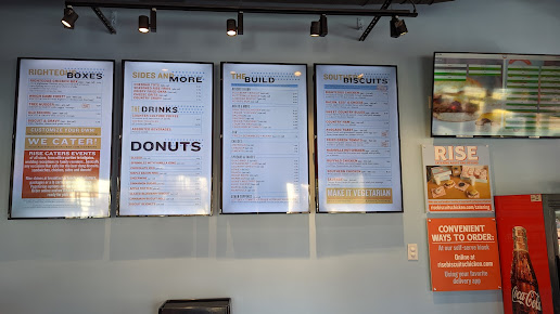 Menu Rise Southern Biscuits & Righteous Chicken - Raleigh Village District - 1