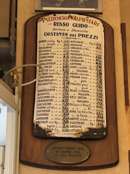 Menu Ristorante Alla Vecchia Bettola Firenze - 9