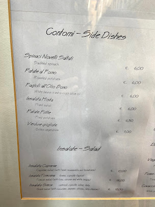 Menu Ristorante La Grotta Toscana - 7