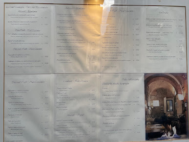 Menu Ristorante La Grotta Toscana - 9
