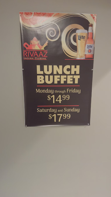 Menu Rivaaz Indian Cuisine And Gastro Bar - 5