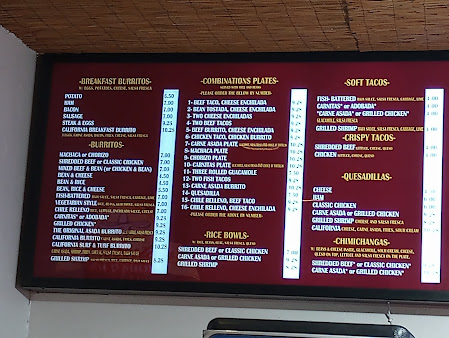 Menu Robertos Taco Shop Bay Park - 1