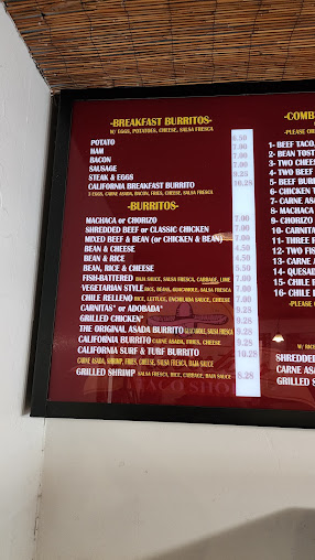 Menu Robertos Taco Shop Bay Park - 3