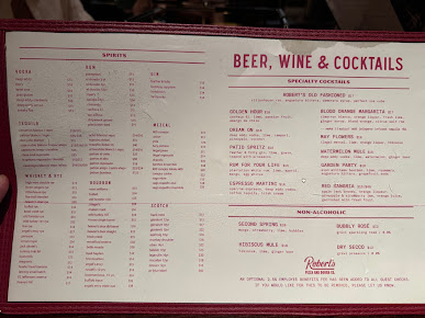Menu Robert's Pizza And Dough Company - 2