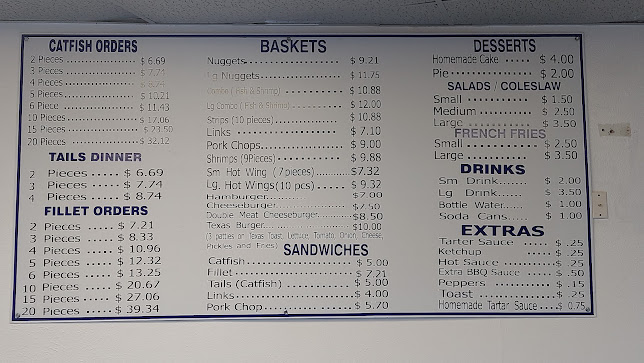 Menu Ronnies Catfish More North Dallas - 2