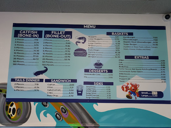 Menu Ronnies Catfish More North Dallas - 6