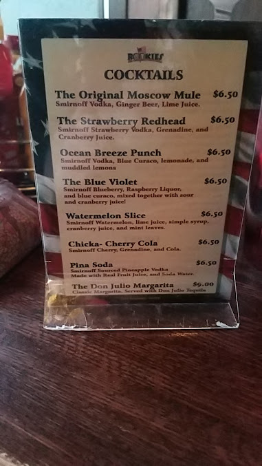Menu Rookies Sports Bar St Charles - 0