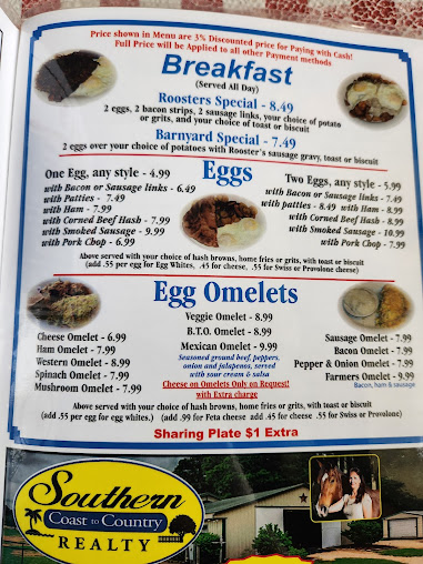 Menu Roosters Cafe - 4