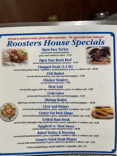 Menu Roosters Cafe - 5