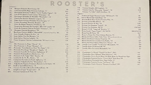 Menu Roosters Wood Fired Kitchen Southpark - 4