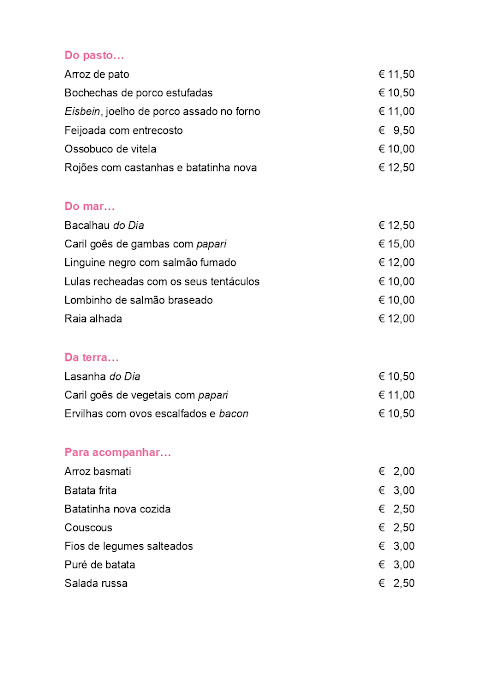 Menu Rosa Da Rua - 5