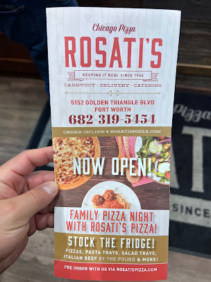 Menu Rosatis Pizza 5152 Golden Triangle Blvd - 1