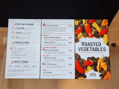 Menu Roti Mediterranean Bowls. Salads. Pitas. - 0