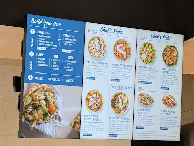 Menu Roti Mediterranean Bowls. Salads. Pitas. - 3