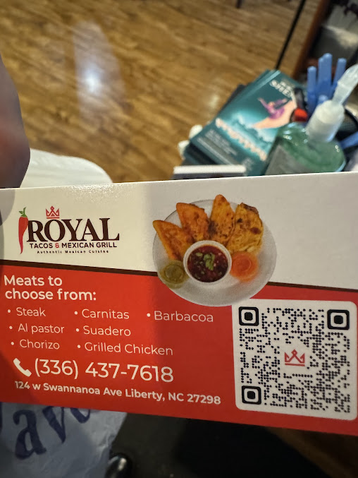 Menu Royal Tacos And Mexican Grill - 9