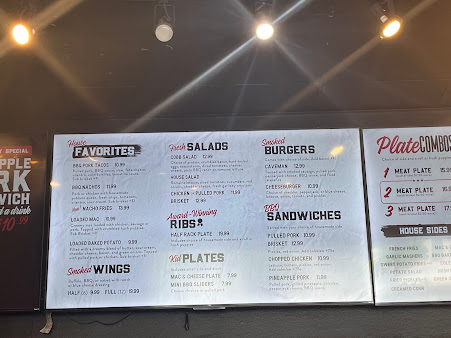 Menu Rr Bbq Salt Lake City - 1