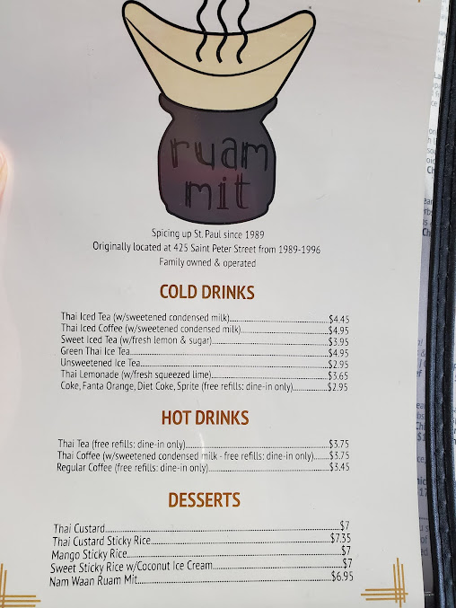 Menu Ruam Mit Thai Lao Cuisine - 1