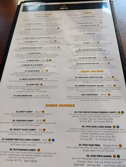 Menu Ruam Mit Thai Lao Cuisine - 9
