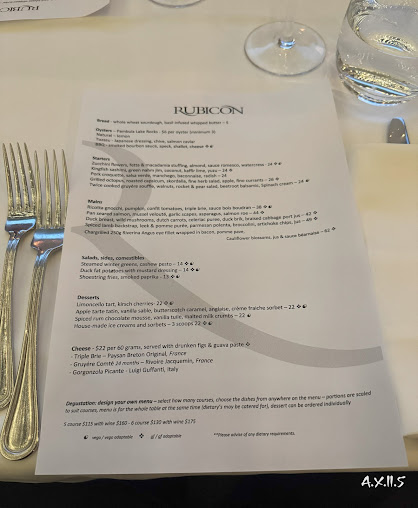 Menu Rubicon - 2