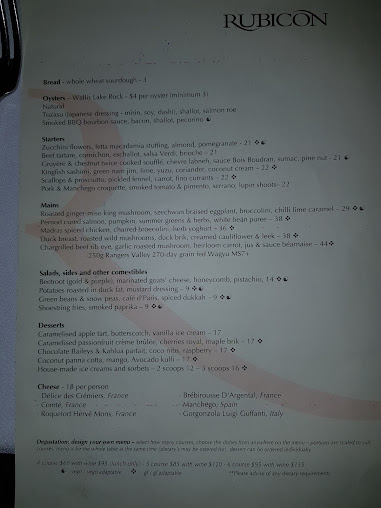 Menu Rubicon - 6