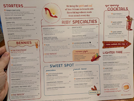 Menu Ruby Sunshine - 0