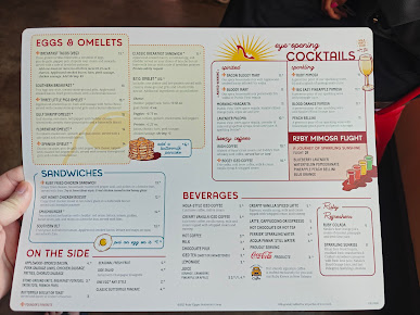 Menu Ruby Sunshine - 1