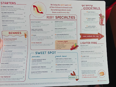 Menu Ruby Sunshine - 2