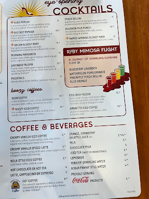 Menu Ruby Sunshine - 3
