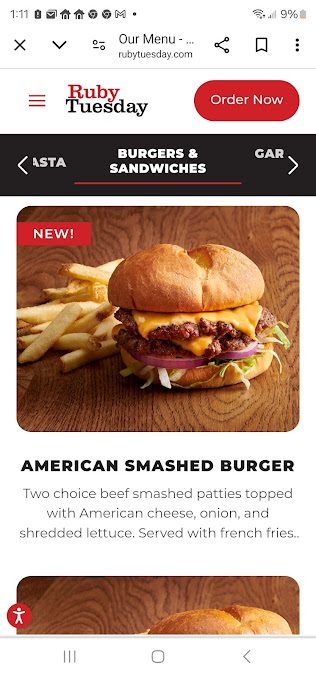 Menu Ruby Tuesday - 9