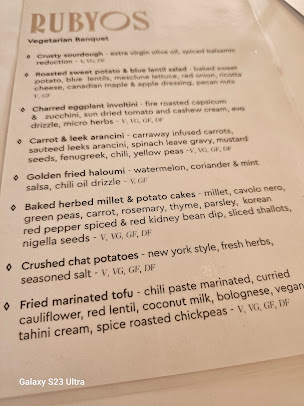 Menu Rubyos Restaurant & Bar - 4