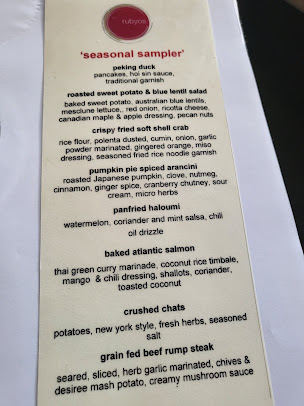 Menu Rubyos Restaurant & Bar - 7