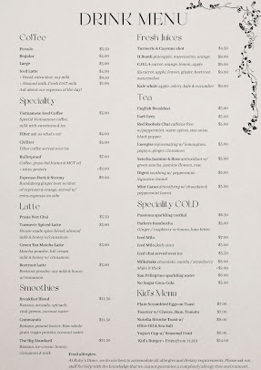 Menu Ruby's Diner Cafe Waverley - 7