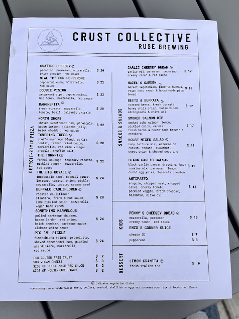 Menu Ruse Crust Collective Vancouver Waterfront - 4