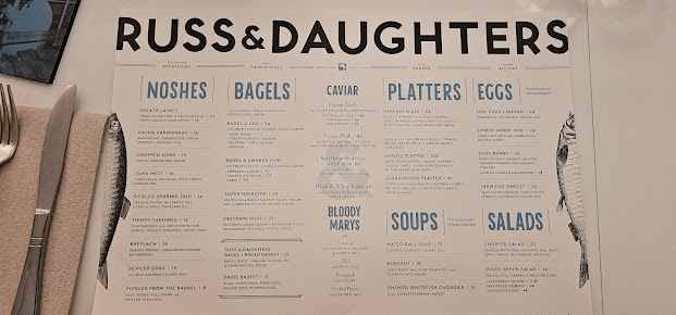 Menu Russ & Daughters Cafe - 0