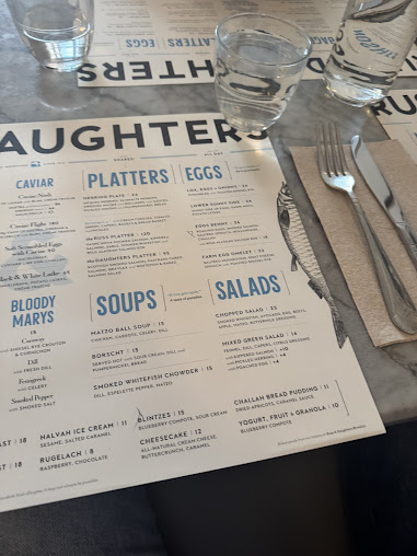 Menu Russ & Daughters Cafe - 8