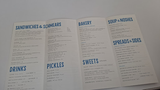 Menu Russ & Daughters - 1