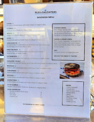 Menu Russ & Daughters - 7