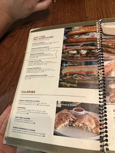 Menu Russos Ny Italian Kitchen And Pizzeria South Padre Island - 7