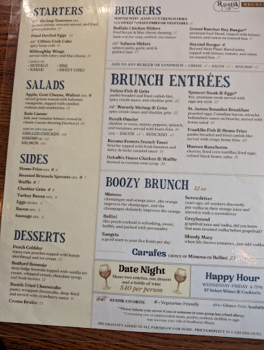 Menu Rustik Tavern - 7