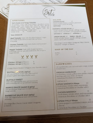 Menu S & T Steakhouse - 1