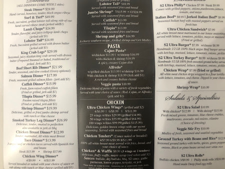 Menu S2 Grills - Halsted - 1