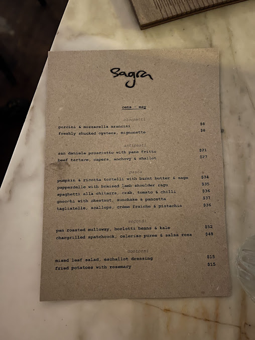 Menu Sagra Restaurant - 2