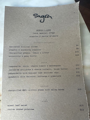 Menu Sagra Restaurant - 7