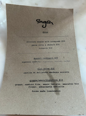 Menu Sagra Restaurant - 9