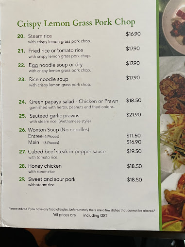 Menu Saigon Express - 0