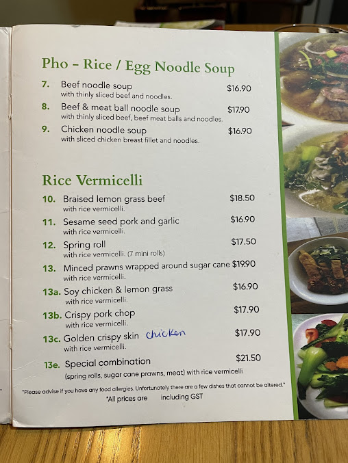 Menu Saigon Express - 3