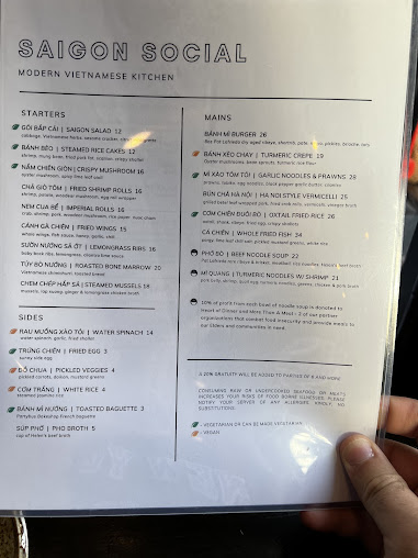 Menu Saigon Social - 6